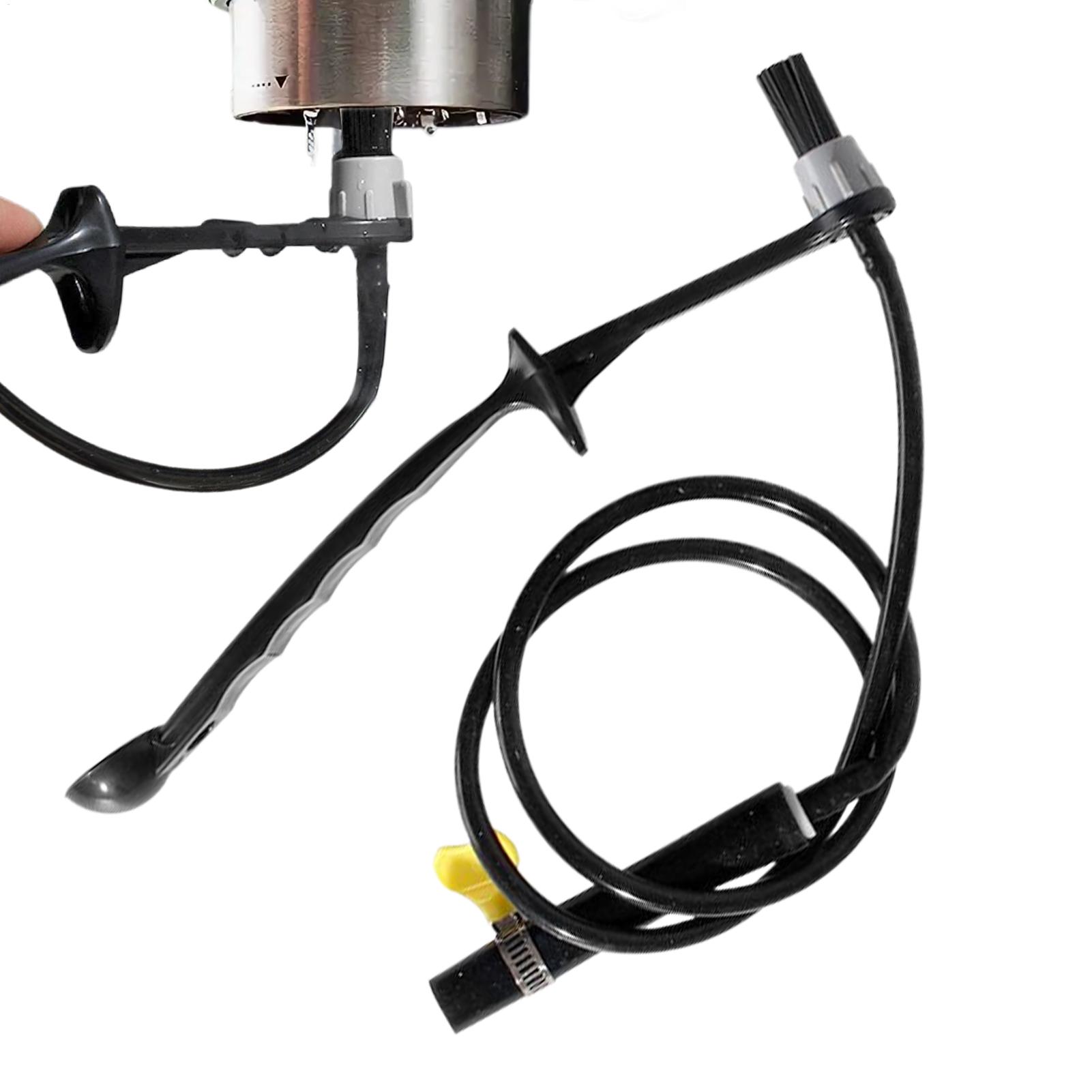 Coffee Equipment For Espresso Machine - แปรงทำความสะอาดหัวชงกาแฟแบบปรับได้ ด้ามจับยาว อุปกรณ์ทำความสะอาดเครื่องชงกาแฟ แปรงทำความสะอาดไอน้ำ