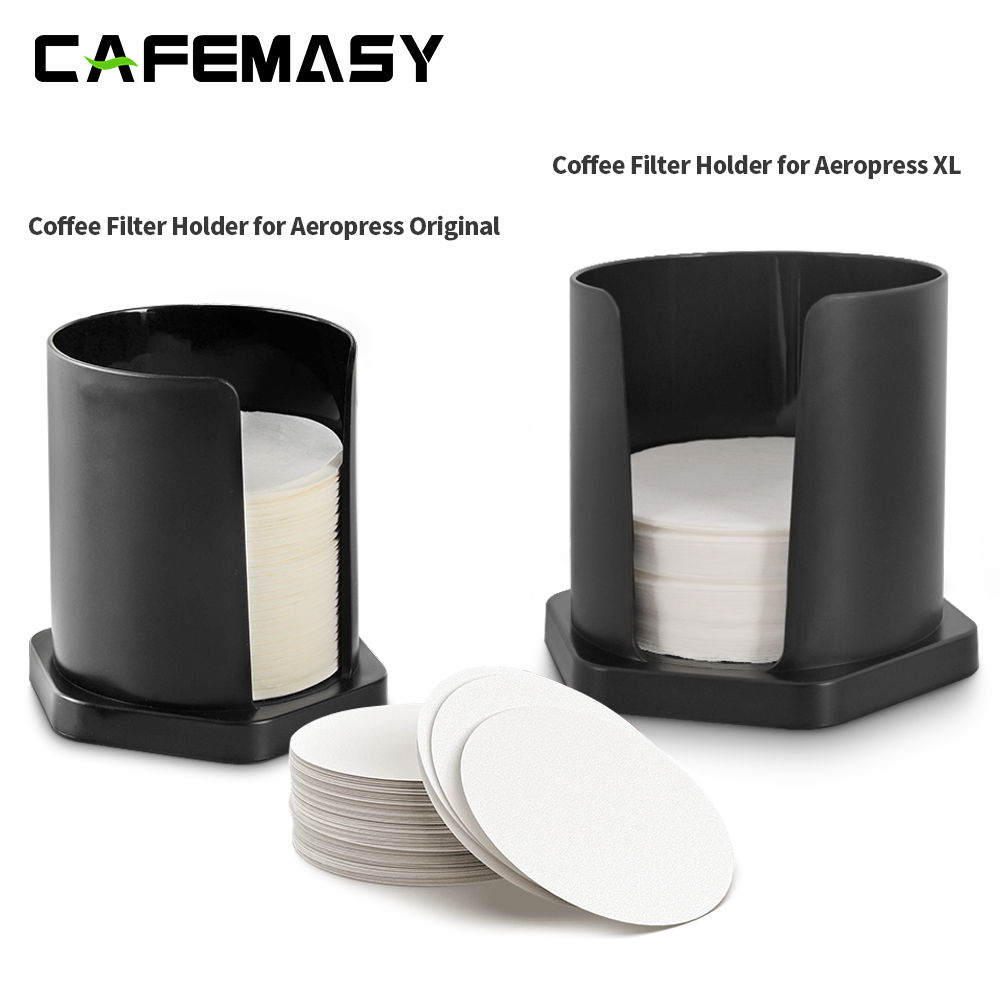 Quality Coffee Equipment - CAFEMASY กาแฟกรองกระดาษสําหรับ Aeropress 371pcs บรรจุตัวกรองสําหรับเปลี่ยน Aeropress