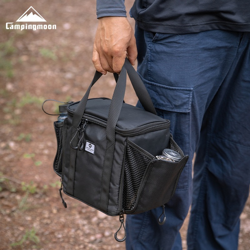 Coffee Equipment For Camping - CAMPINGMOON BKXD-5F-B กระเป๋าใส่เตาแก๊ส กระเป๋าใส่ถังแก๊ส อุปกรณ์ตั้งแคมป์ กระเป๋าเก็บกาแฟ