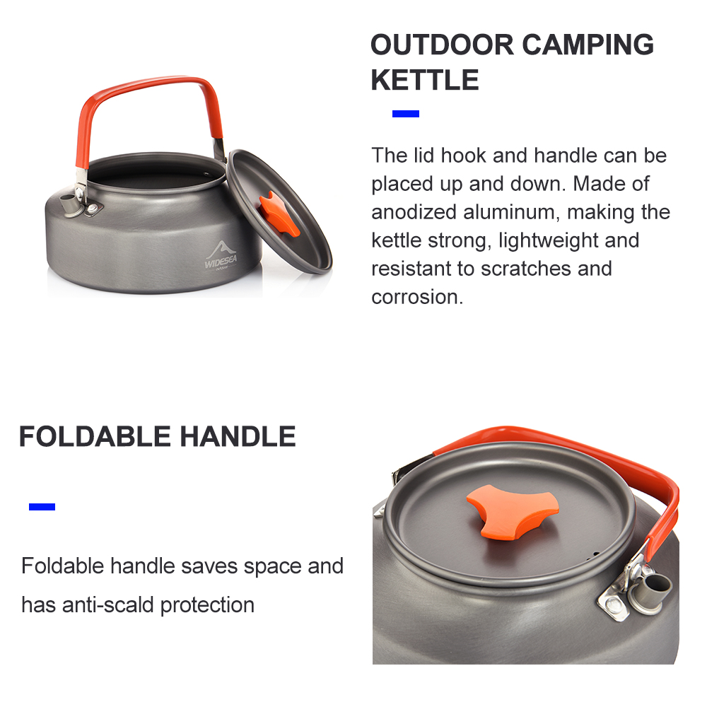 Widesea 1.1L 2L1.5L Camping กา - Coffee Equipment For Camping บทวิจารณ์และราคา