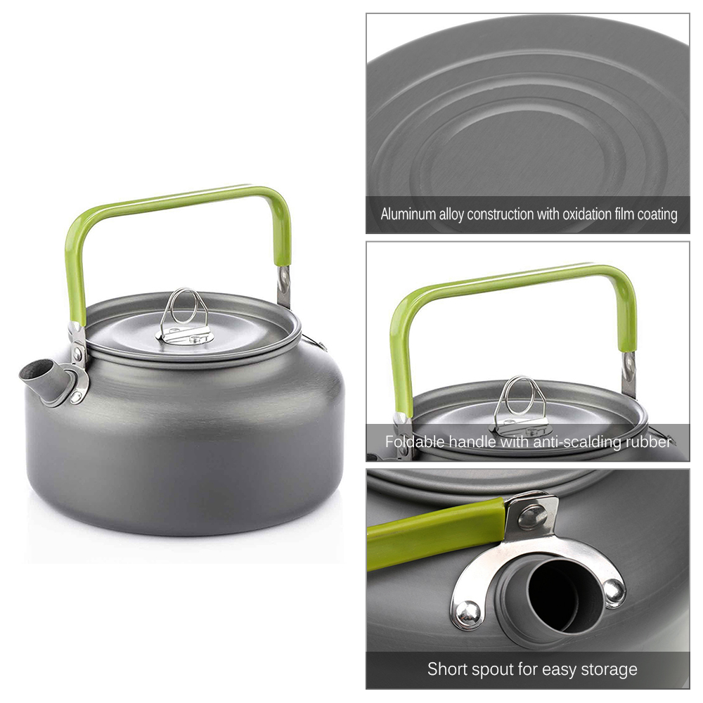 แบบพกพากลางแจ้งกาต้มน้ําหม้อน้ - Coffee Equipment Camping บทวิจารณ์และราคา