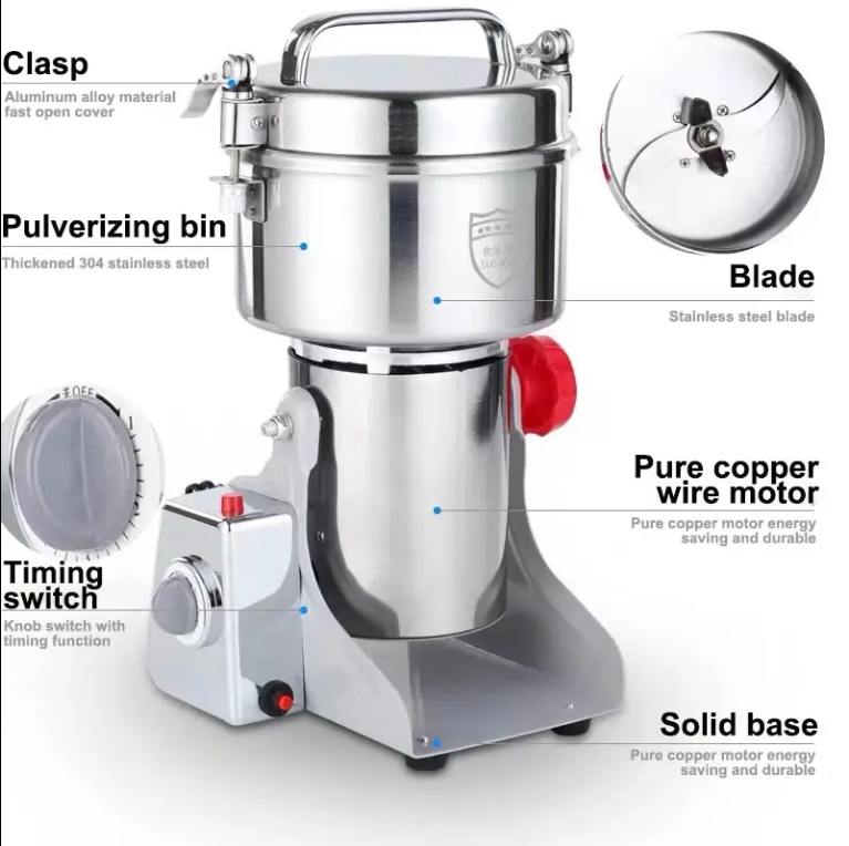 เครื่องบดแป้ง/บดข้าวโพด/บดกาแฟ - Coffee Equipment Usa บทวิจารณ์และราคา