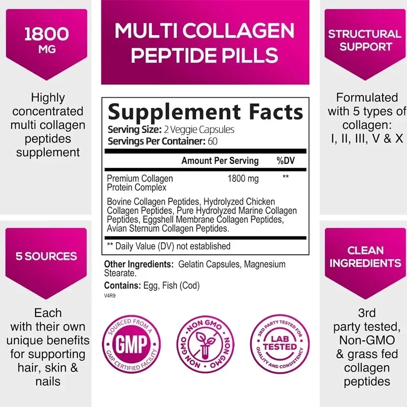 Multiple Collagen - ผิว ข้อต่อ - Coffee X บทวิจารณ์และราคา