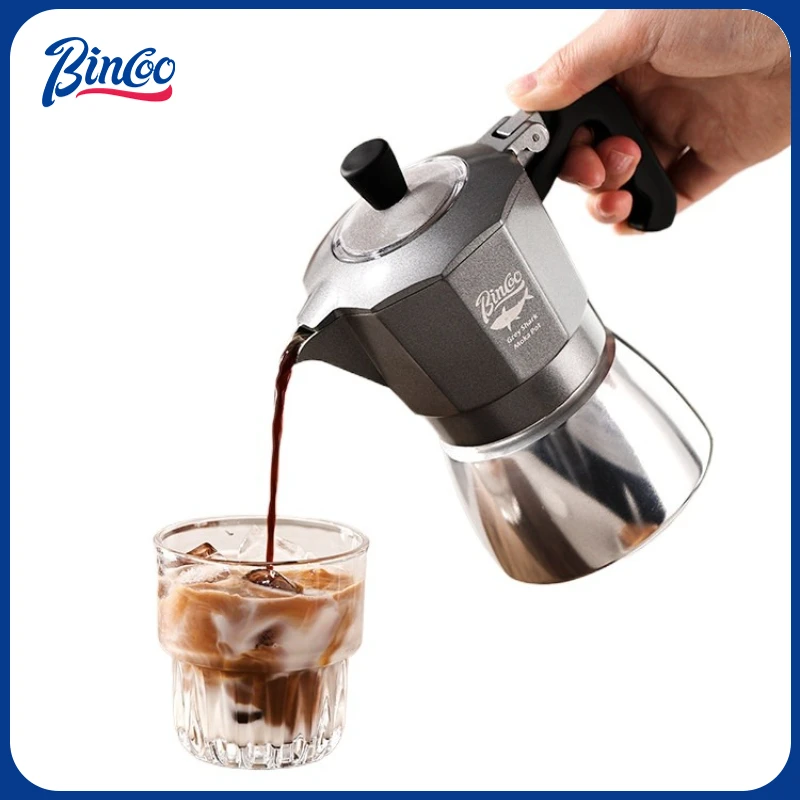 หม้อกาแฟโมก้าพอต Bincoo 2 ถ้วย - Quality Coffee Equipment บทวิจารณ์และราคา