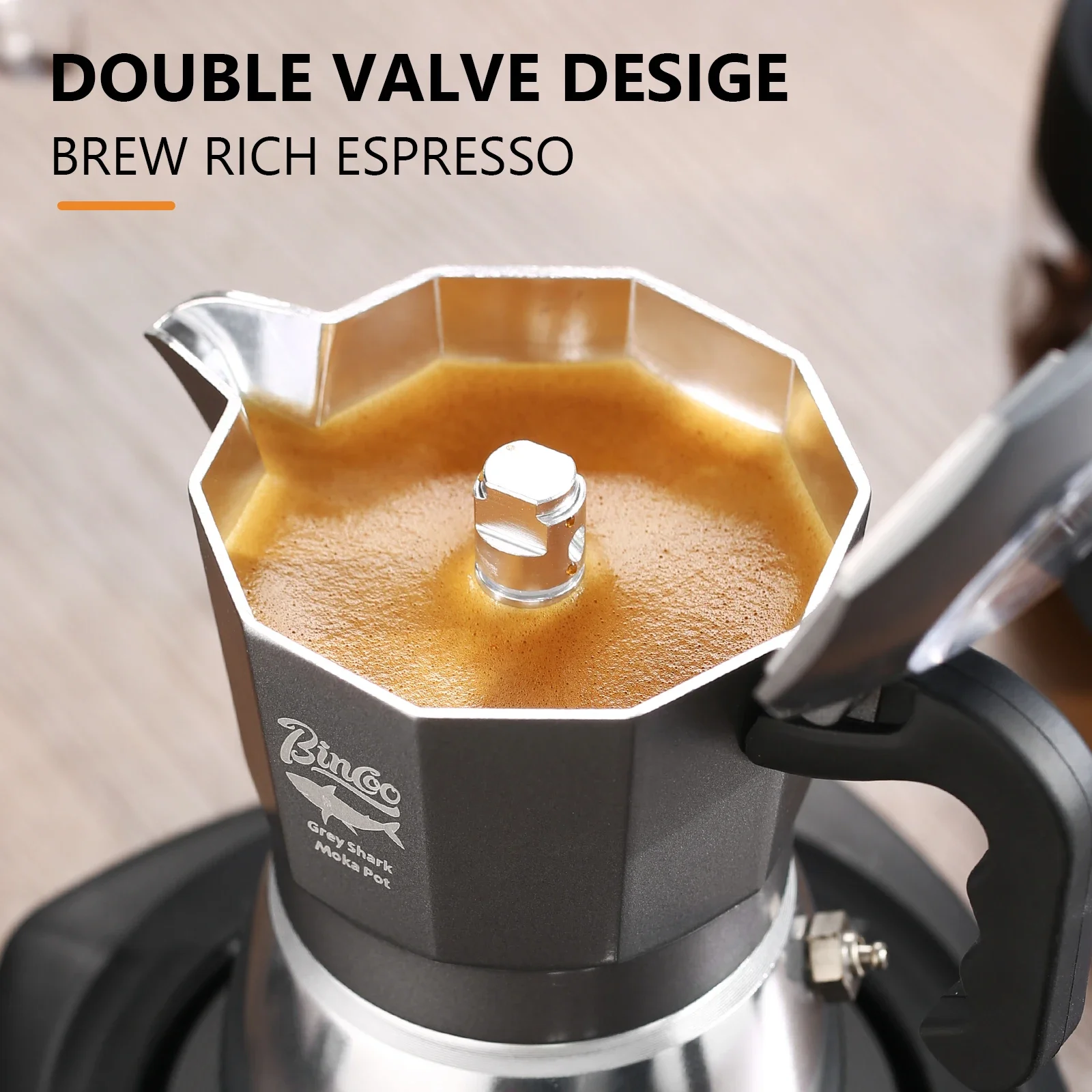 หม้อกาแฟโมก้าพอต Bincoo 2 ถ้วย - Quality Coffee Equipment บทวิจารณ์และราคา