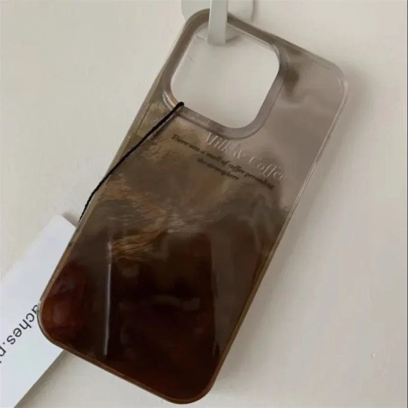 เคสโทรศัพท์หรูหราสีไล่เฉดแบบผส - Coffee X บทวิจารณ์และราคา