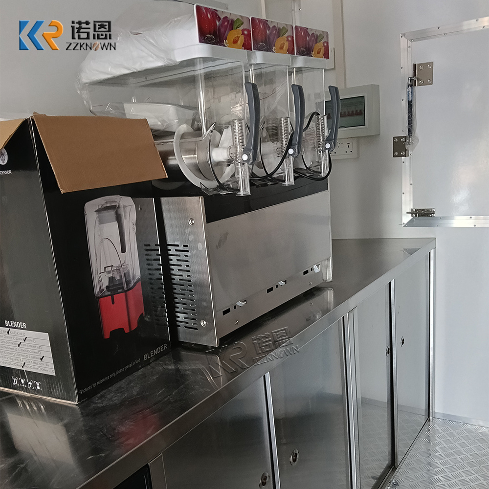 รถพ่วงขายอาหารเคลื่อนที่สแตนเล - Outdoor Coffee Equipment บทวิจารณ์และราคา