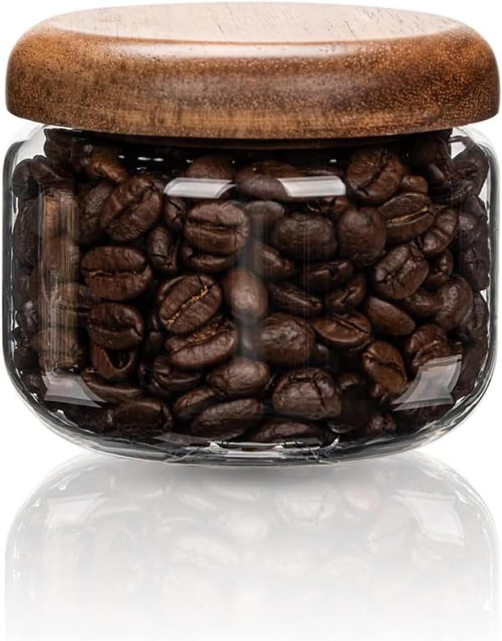 ภาชนะบรรจุอาหารแก้วพร้อมไม้ -  - Coffee X บทวิจารณ์และราคา