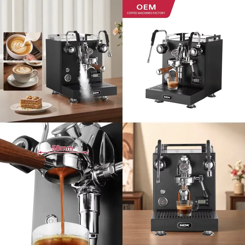 เครื่องชงกาแฟเอสเพรสโซแบบกึ่งอ - Coffee Equipment For Espresso Machine บทวิจารณ์และราคา