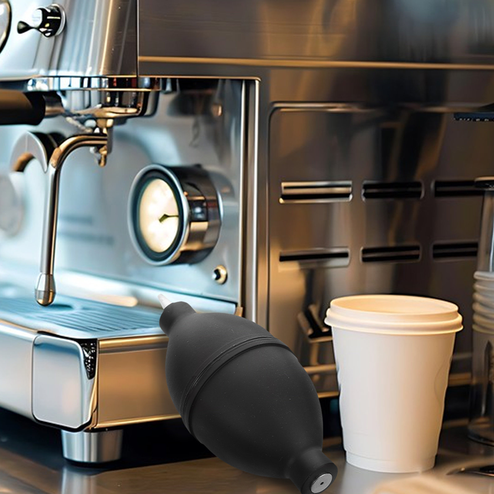 เครื่องเป่าลมแบบแมนนวลความแม่น - Coffee Equipment For Espresso Machine บทวิจารณ์และราคา