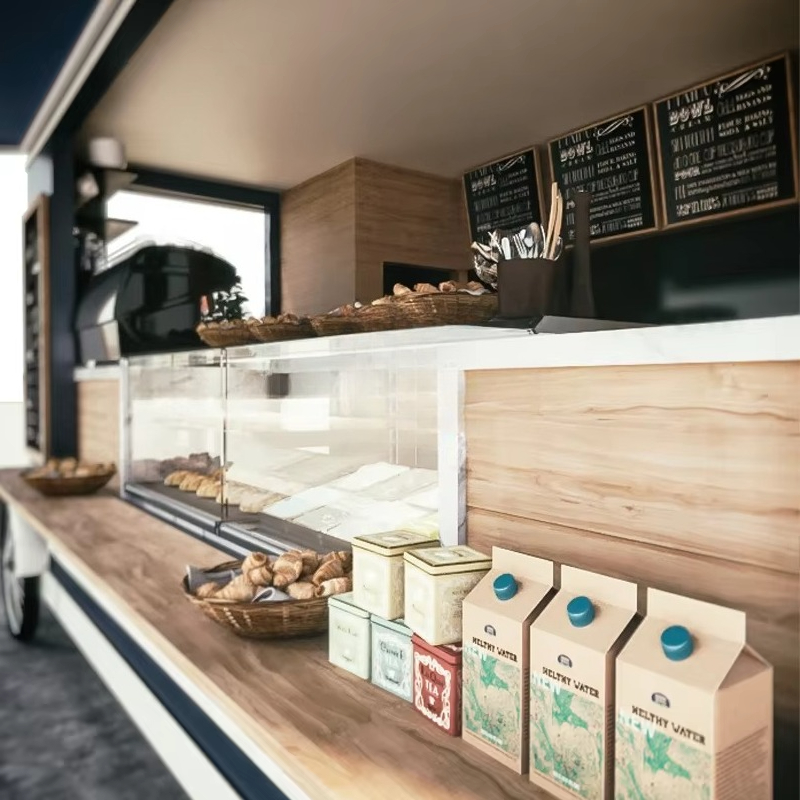 รถพ่วงขายอาหารโดนัทแบบกำหนดเอง - Coffee Equipment Germany บทวิจารณ์และราคา