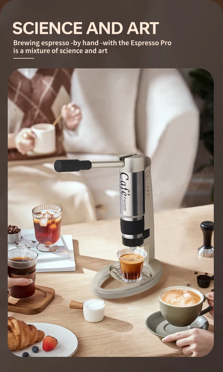 เครื่องชงกาแฟเอสเปรสโซไม่มีไฟฟ - Coffee Equipment For Espresso Machine บทวิจารณ์และราคา